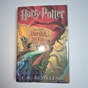 Harry Potter & the Chamber of Secrets 1st Edition 99 Hardcover Book J.K. Rowling